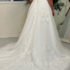 Wedding dress on bride to be